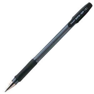 Lápiz Pasta Pilot Bps Grip 1.2 Negro<font color="red"; size= "2"><sup> (SA)<sup></font>