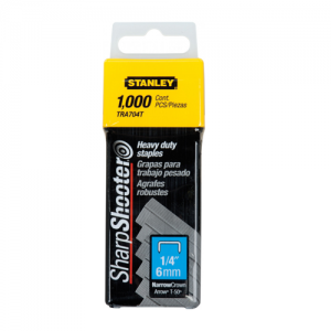 Corchete Bostitch 704 1/4 1000 un  <font color="red"; size= "2"><sup> (Disponible desde I - IX Región )<sup></font><font color="red"; size= "2"><sup> (SA)<sup></font>