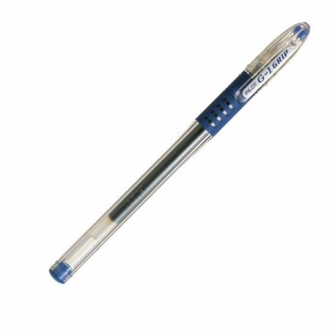 Lápiz Tinta Gel Pilot G-1 Grip 0.5 Azul <font color="red"; size= "2"><sup> (Disponible solo en Punta Arenas)<sup></font>