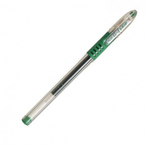 Lápiz Tinta Gel Pilot G-1 Grip 0.5 Verde<font color="red"; size= "2"><sup> (SA)<sup></font>