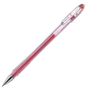 Lápiz Tinta Gel Pilot G-1 0.7 Rojo <font color="red"; size= "2"><sup> (Disponible solo en Punta Arenas)<sup></font>