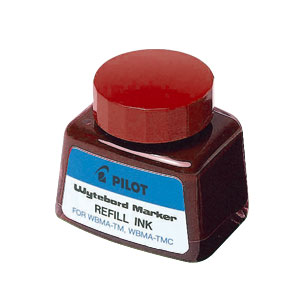 Tinta para Marcador Pizarra Pilot Rojo 30cc <font color="red"; size= "2"><sup> (SA)<sup></font>