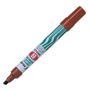 Marcador Permanente Pilot Punta Biselada Café<font color="red"; size= "2"><sup> (SA)<sup></font>
