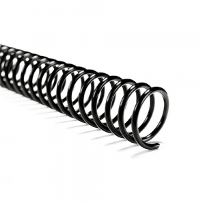 Espiral Plástico 10mm Negro 50 un<font color="red"; size= "2"><sup> (SA)<sup></font>