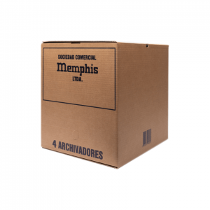 Caja Memphis Archivo 4 Archivadores