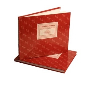 Libreta Apaisada Rem Burdeo 100 hjs <font color="red"; size= "2"><sup> (Disponible solo Punta Arenas)<sup></font>