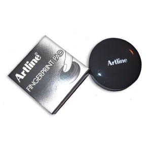 Tampón Artline Dactilar 42mm Negro