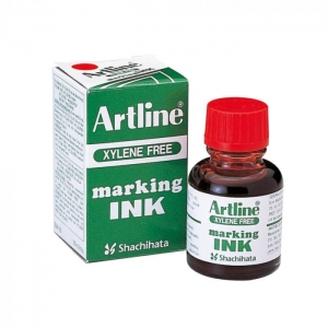 Tinta Artline Marcador Permanente Rojo 20cc <font color="red"; size= "2"><sup> (SA)<sup></font>