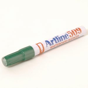 Marcador de Pizarra Artline 509 Punta Biselada Verde<font color="red"; size= "2"><sup> (SA)<sup></font>