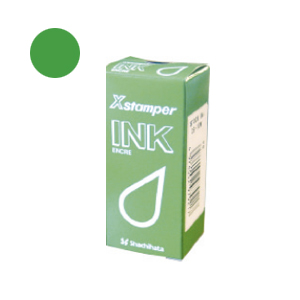 Tinta Xstamper Microporoso 10ml Verde<font color="red"; size= "2"><sup> (SA)<sup></font>