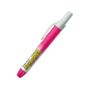 Destacador Artline Clix Retráctil Rosado <font color="red"; size= "2"><sup> (SA)<sup></font>
