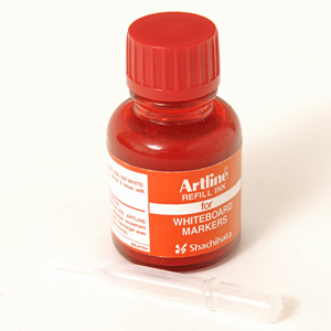Tinta Artline Marcador Pizarra Rojo 20cc