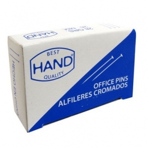 Alfileres Hand 32mm 50grs  <font color="red"; size= "2"><sup> (SA)<sup></font>