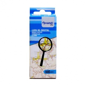 Lupa Cristal Hand Negra 4cm Diametro	<font color="red"; size= "2"><sup> (SA)<sup></font>