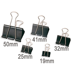 Apretador Negro 32mm 12 Unidades <font color="red"; size= "2"><sup> (Solo en Punta Arenas)<sup></font>