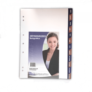Separador Bangrafica Oficio Mensual