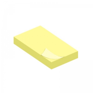 Notas Adhesivas Hand 76x127mm Amarillo 100 Hjs