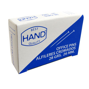 Alfileres Hand 26mm 28gr