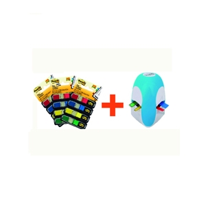 Promocion 3 Banderitas Post-it 683 + Dispensador Tridex