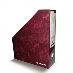 Caja Archivo Rhein Carton Revistero N°1 Burdeo<font color="red"; size= "2"><sup> (SA)<sup></font>