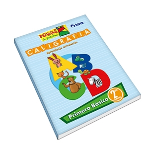 Cuaderno Caligrafía Torre Palabras 1° Básico 2do Semestre <font color="red"; size= "2"><sup> (SA)<sup></font>