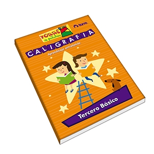 Cuaderno Caligrafía Torre Palabras Horizontal 3° Básico<font color="red"; size= "2"><sup> (SA)<sup></font>