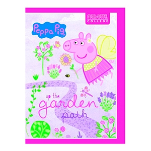 Cuaderno College Proarte Peppa Pig 7mm 80Hjs