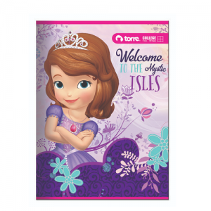 Cuaderno College Torre Princesita Sofia 7mm 80hjs<font color="red"; size= "2"><sup> (SA)<sup></font>