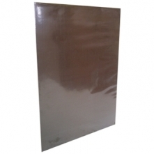 Carpeta Plastificada Con Acco Color Café <font color="red"; size= "2"><sup> (SA)<sup></font>