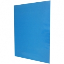 Carpeta Plastificada con Acco Celeste <font color="red"; size= "2"><sup> (Disponible Solo en Punta Arenas)<sup></font>