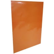 Carpeta Plastificada con Acco Naranja