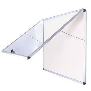 Diario Mural Bisilque Vitrina Vertical Magnetica Aluminio 136x95cm C/Llave<font color="red"; size= "2"><sup> (SA)<sup></font>