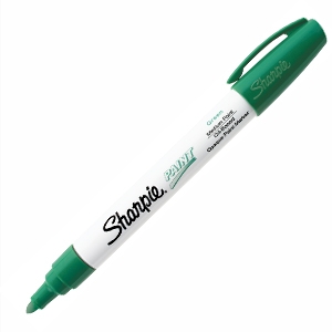 Marcador Oleo Metal Sharpie Verde