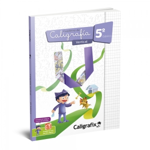 Cuaderno Caligrafía Vertical Caligrafix 5º Básico