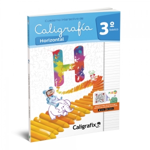 Cuaderno Caligrafía Horizontal Caligrafix 3º Básico