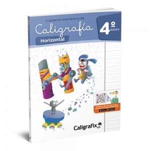 Cuaderno Caligrafía Horizontal Caligrafix 4º Básico