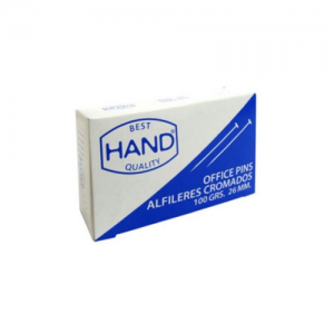 Alfiler Hand 26mm 100 Gr<font color="red"; size= "2"><sup> (SA)<sup></font>