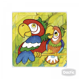 Puzzle Dactic Loro Madera