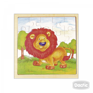 Puzzle Dactic Leon Madera