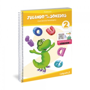 Cuaderno Jugando con los Sonidos Caligrafix Nº 2 Kinder