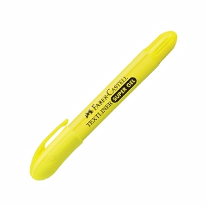 Destacador Faber Castell Tipo Cera Amarillo