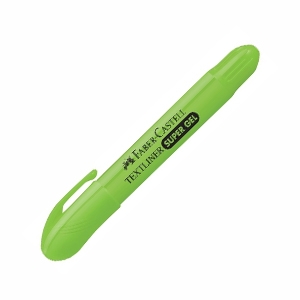 Destacador Faber Castell Tipo Cera Verde