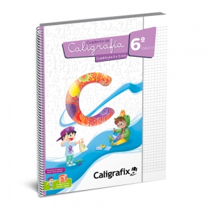 Cuaderno Caligrafía Cuadrícula Caligrafix 6º Básico