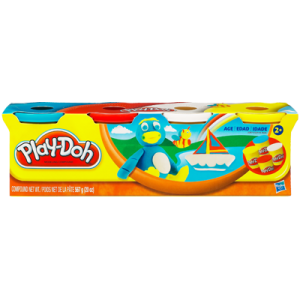 Masita para modelar  Play doh 4 potes