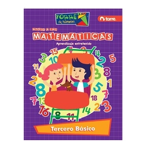 Cuaderno Matemáticas Torre de Números 3° Básico