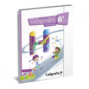 Cuaderno Caligrafía Horizontal Caligrafix 6º Básico