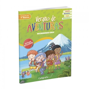 Cuaderno Caligrafix Prepárate para 1º Básico Recorriendo Chile