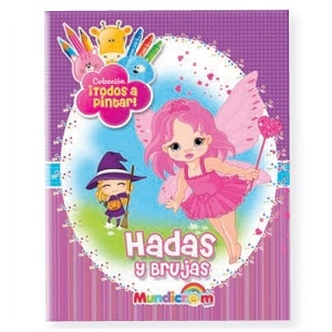 Cuento Mundicrom Todos a Pintar Hadas y Brujas