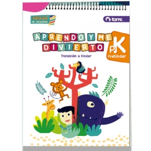 Cuaderno Torre de Vacaciones Transición a Kinder <font color="red"; size= "2"><sup> (SA)<sup></font>