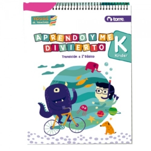 Cuaderno Torre de Vacaciones Transición a 1 Básico <font color="red"; size= "2"><sup> (SA)<sup></font>